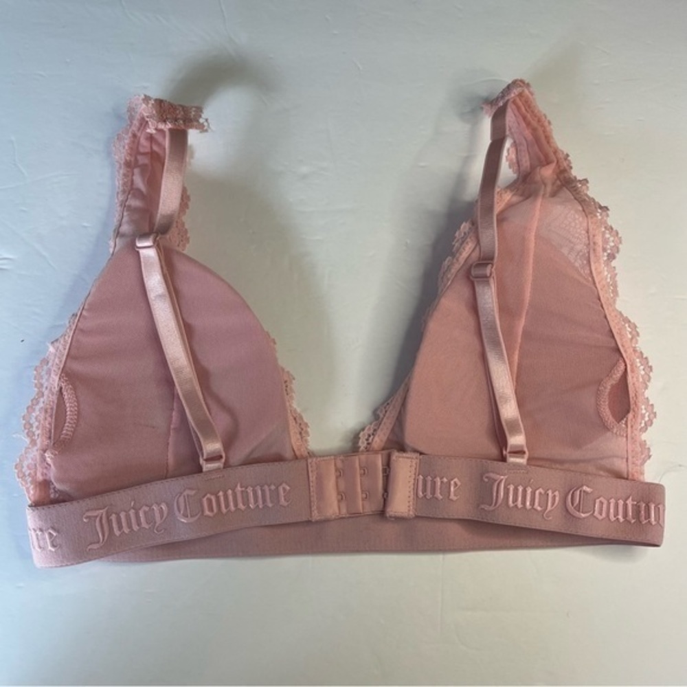 Juicy Couture Pink Wireless Removable Padded Bra M - Picture 2 of 3